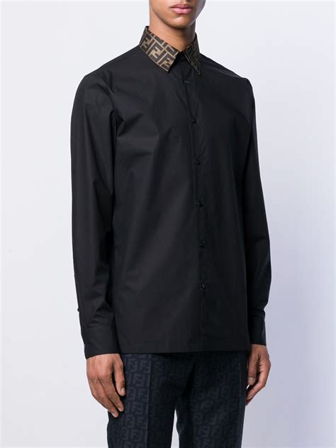 camicia fendi rossa